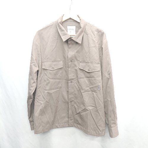 ⊇ GRAMICCI グラミチ 長袖 CPOシャツ サイズM モカブラウン系 メンズ E 1503050048576