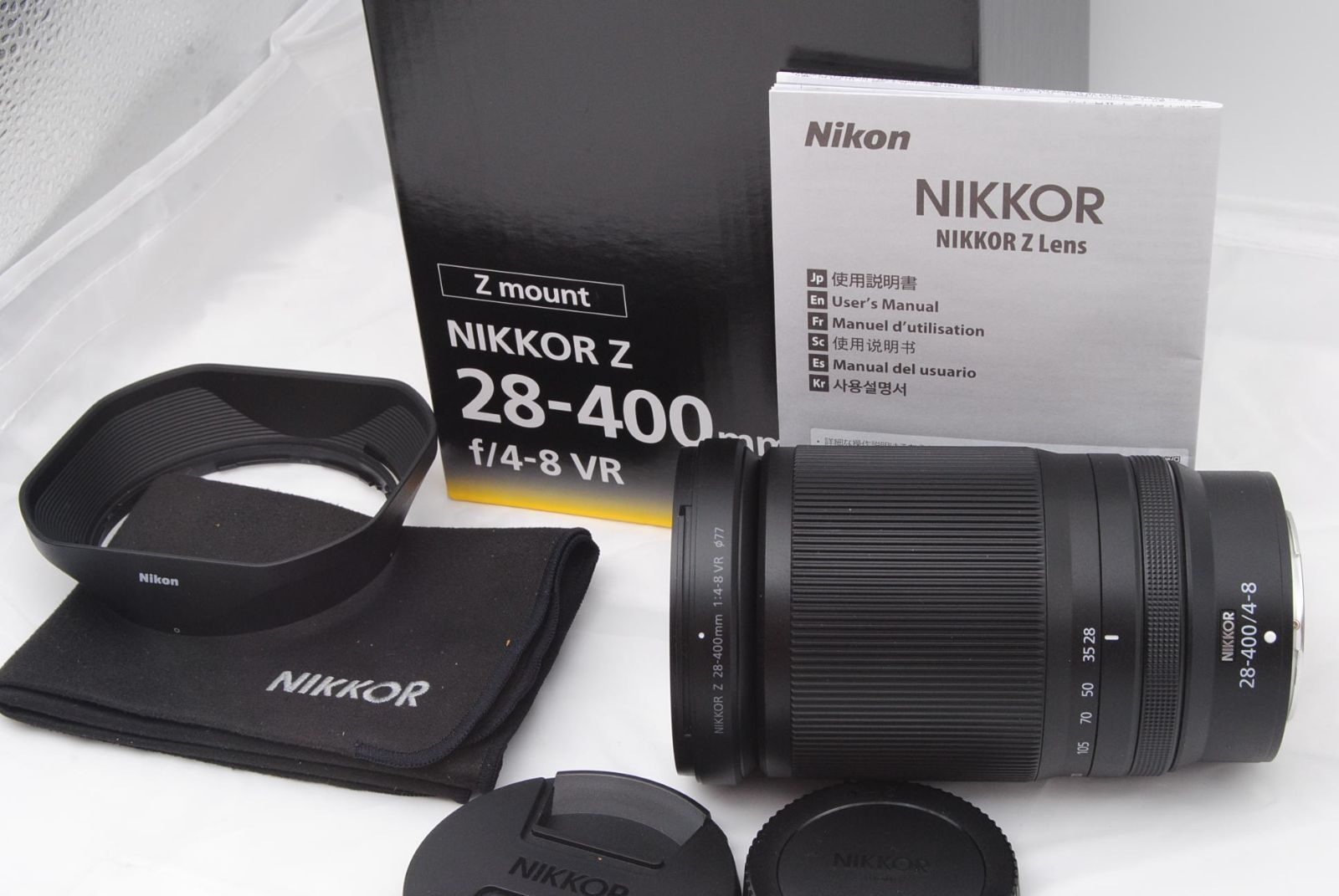 元箱付き！新品級 ★ Nikon NIKKOR Z 28-400mm f/4-8 VR Zマウント フルサイズ