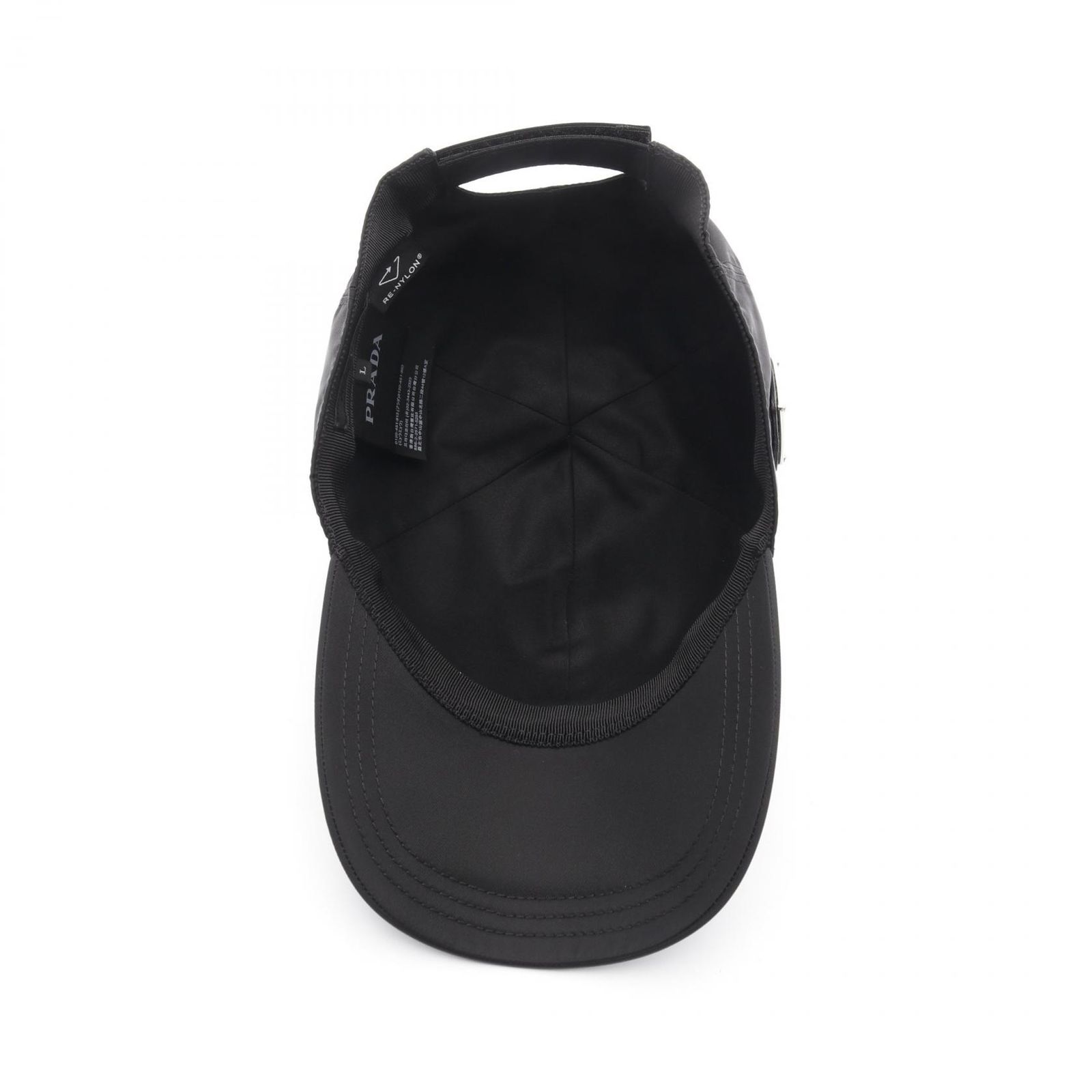 PRADA ブラック 極美品 re nylon ナイロン キャップ ベースボール