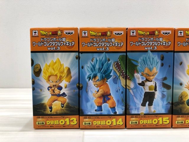ドラゴンボール超 ワールドコレクタブルフィギュア vol.3 全6種 コンプセット 未開封【G1475-007】106 ドラゴンボール超 ワールドコレクタブルフィギュア vol.3 全6種