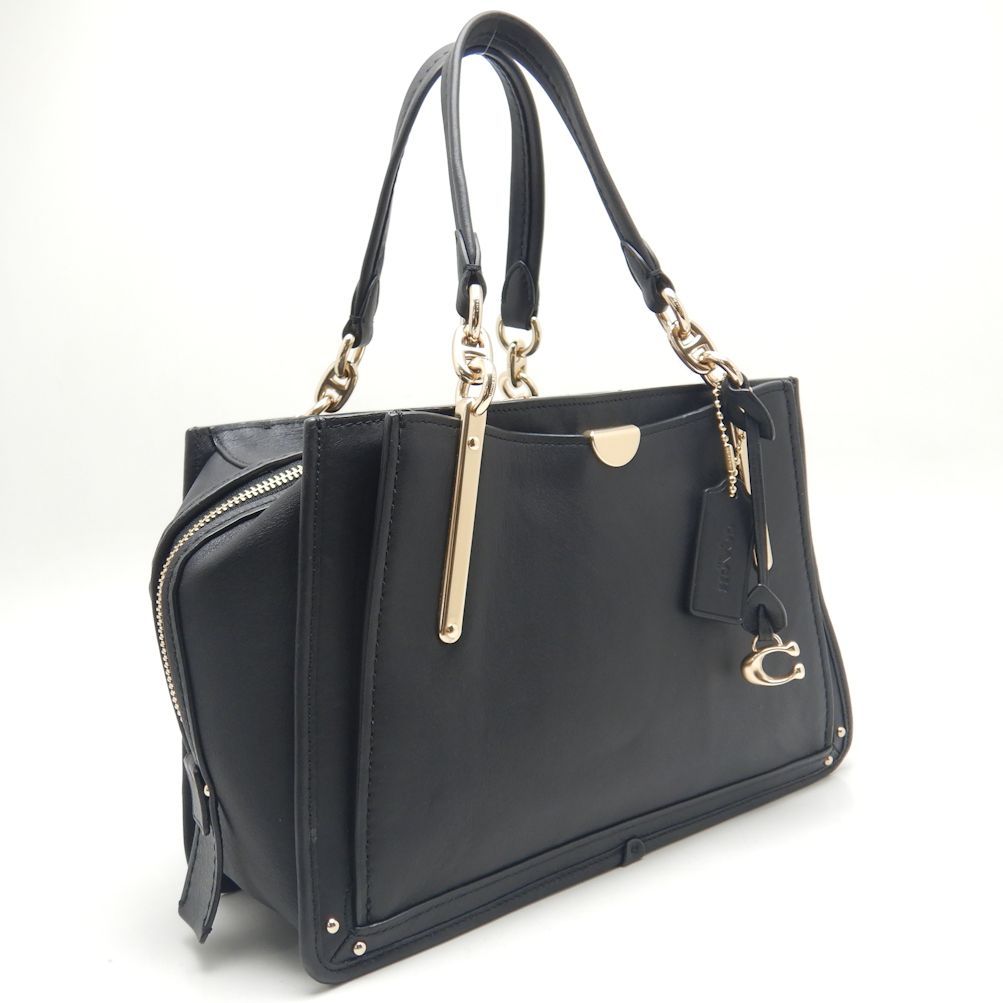 コーチ COACH ドリーマー 30947 ハンドバッグ レザー ブラック