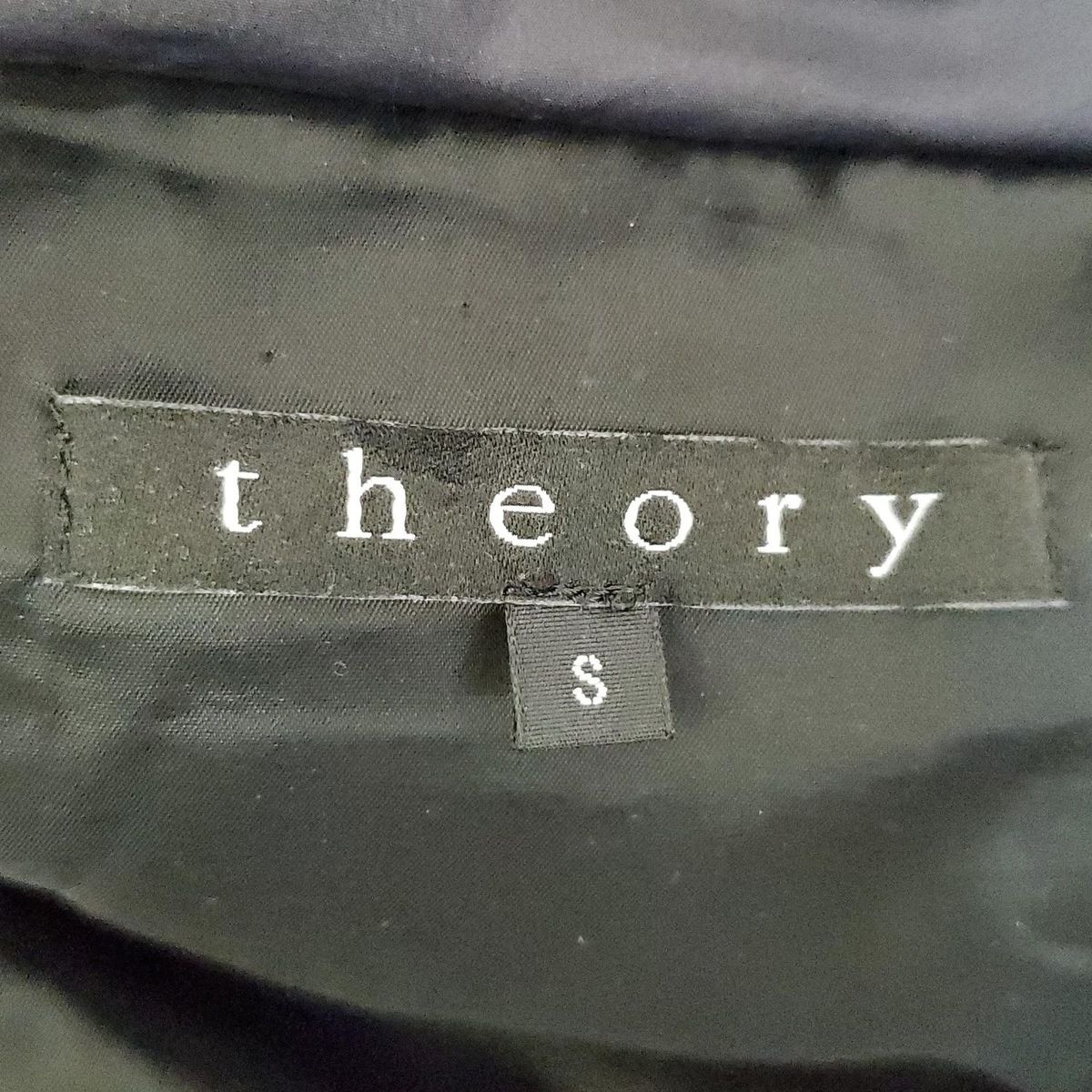 theory(セオリー) ダウンコート サイズS レディース - 黒 長袖