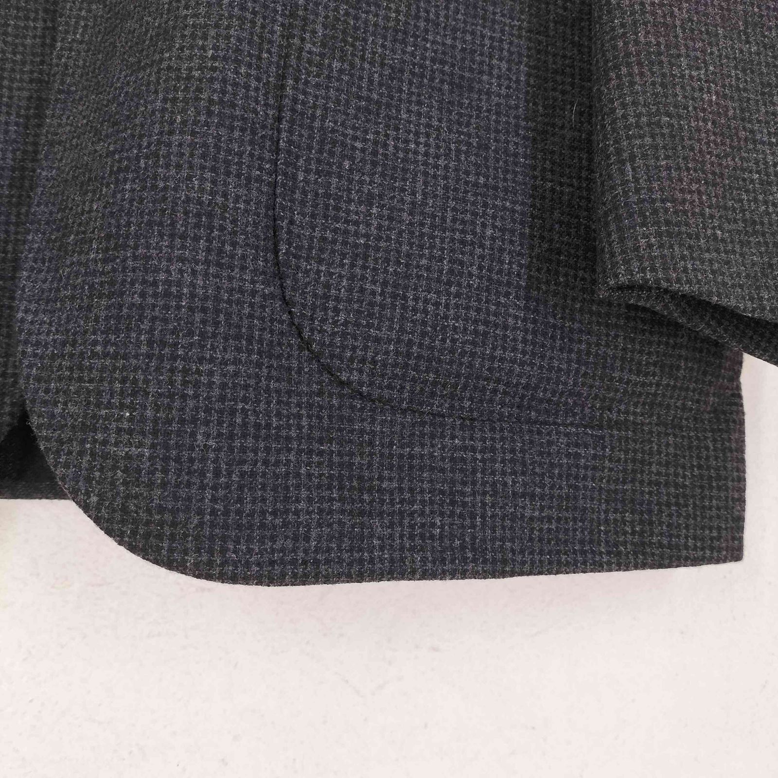 ランバンコレクション LANVIN COLLECTION カシミヤ混 ウール2B