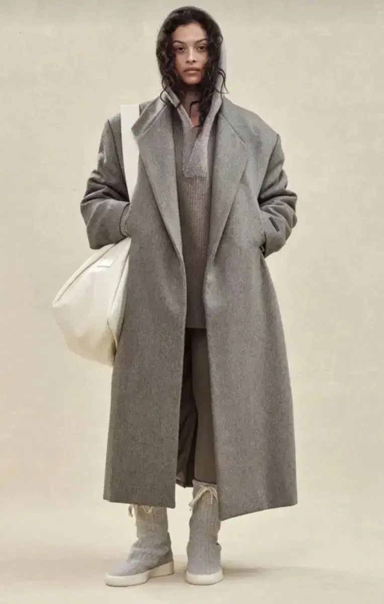FEAR OF GOD フィアオブゴッド 永遠の ウール オーバーコート ヘザーグレー FEAR OF GOD ETE