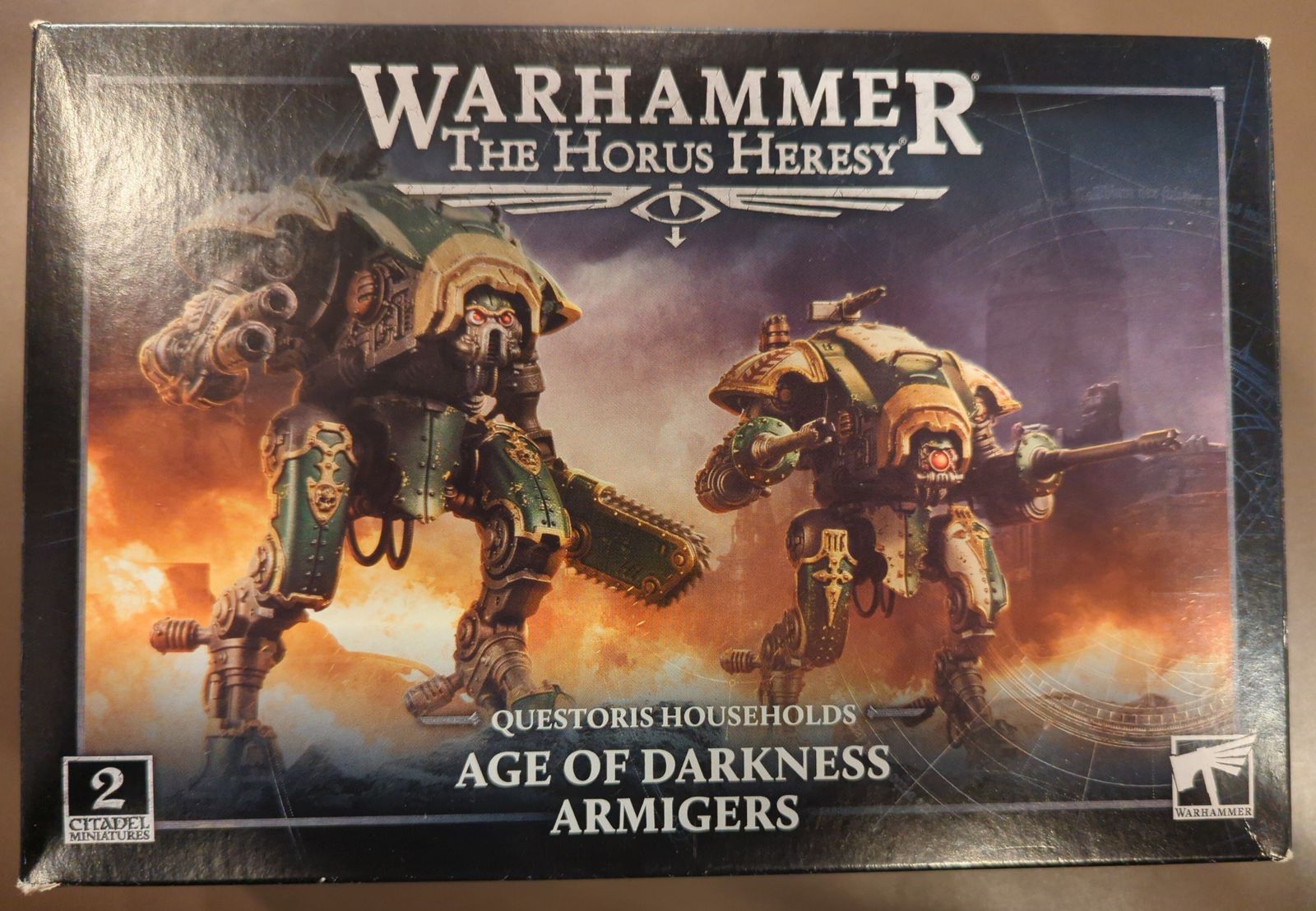 GAMES WORKSHOP WARHAMMER THE HORUS HERESY QUESTORIS HOUSEHOLDS Age of Darkness Armigers