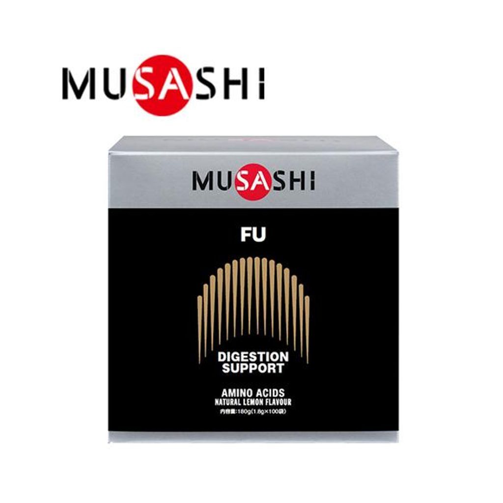 MUSASHI FU フー 1.8g×100本入り ムサシ サプリ サプリメント アミノ酸 スティック 粉末