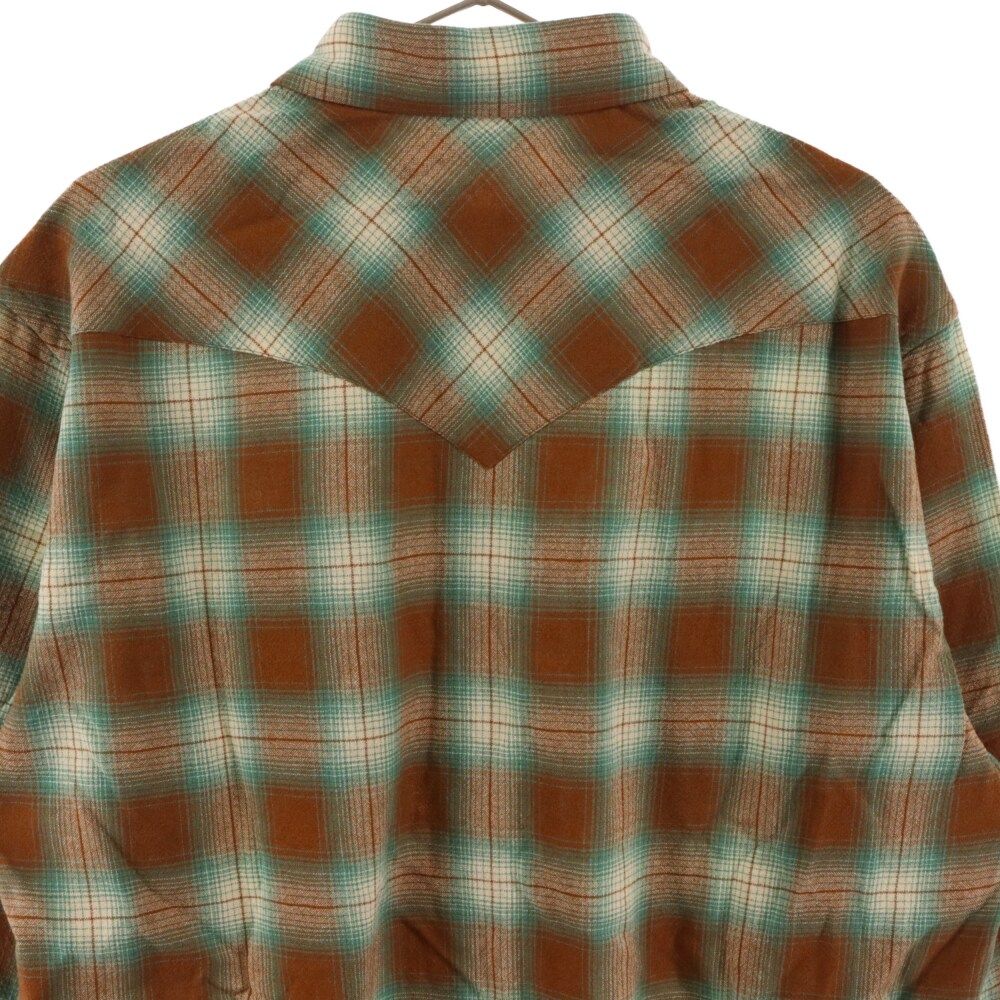 UNUSED (アンユーズド) 20AW ombre check western shirt US1816