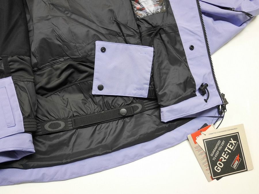 新品:SALE】25 OAKLEY UNBOUND GORE-TEX SHELL JACKET 2.0 - LILAC - L