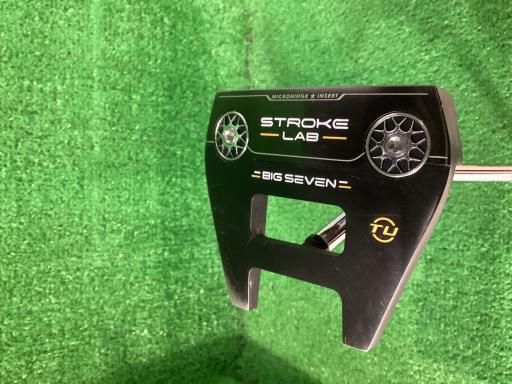 オデッセイ STROKE LAB BLACK BIG SEVEN TU 34インチ パター PT STROKE LAB BLACK フレックスその他 メンズ 男性用 右利き 右用 Dランク ゴルフクラブ