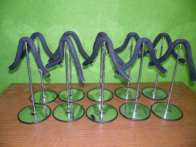 【卓上用】フレキシブル トンボハンガー １０本セット■フレキシブルスタンドハンガー■X-307