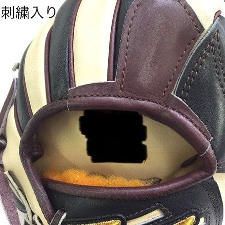 中古品 ミズノ MIZUNO ミズノプロ 軟式 オーダー  内野手用グローブ HAGA 刺繍入り 2519