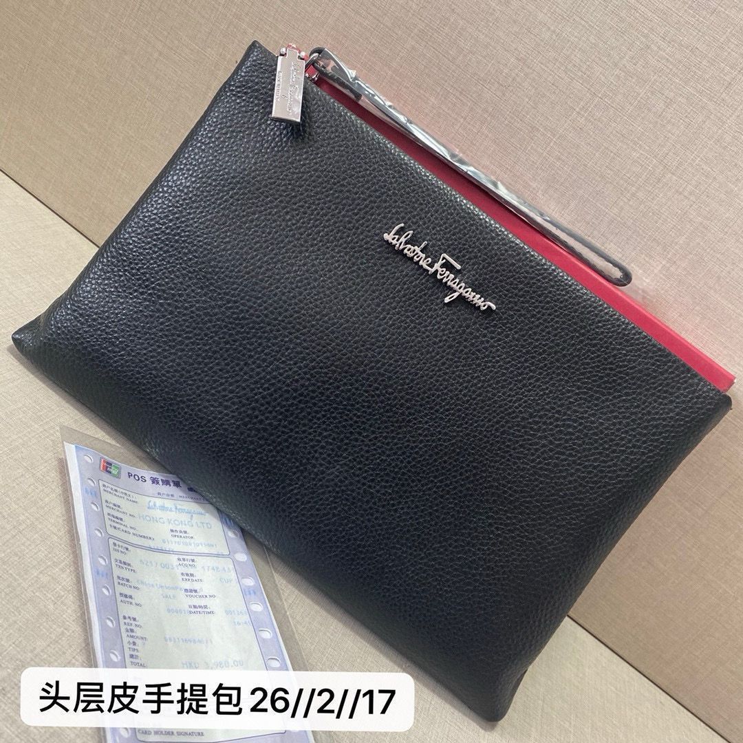 本日特価] フェラガモ Ferragamo 高級レザー ベルト＆バッグ