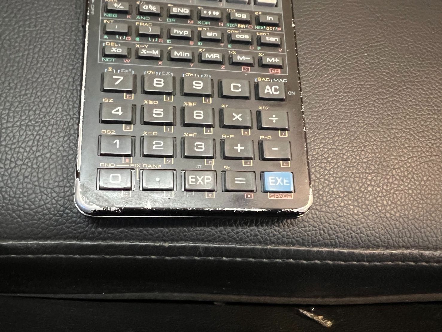 懐かしいプログラマブル電卓 CASIO