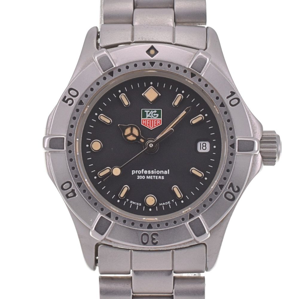 タグホイヤー TAG HEUER WE1410-R プロフェッショナル 200m デイト クォーツ レディース 箱 保証書付き I 142715