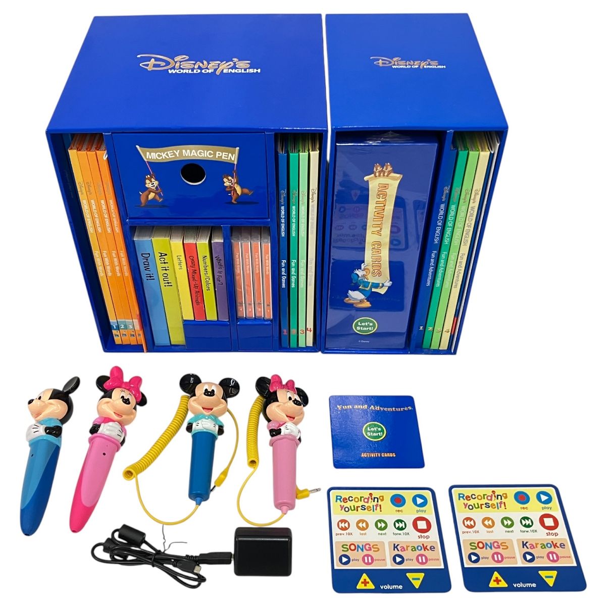 ワールドファミリー DWE ディズニー ワールドオブイングリッシュ ミッキーマジックペン 2017年頃 良好 N10465056