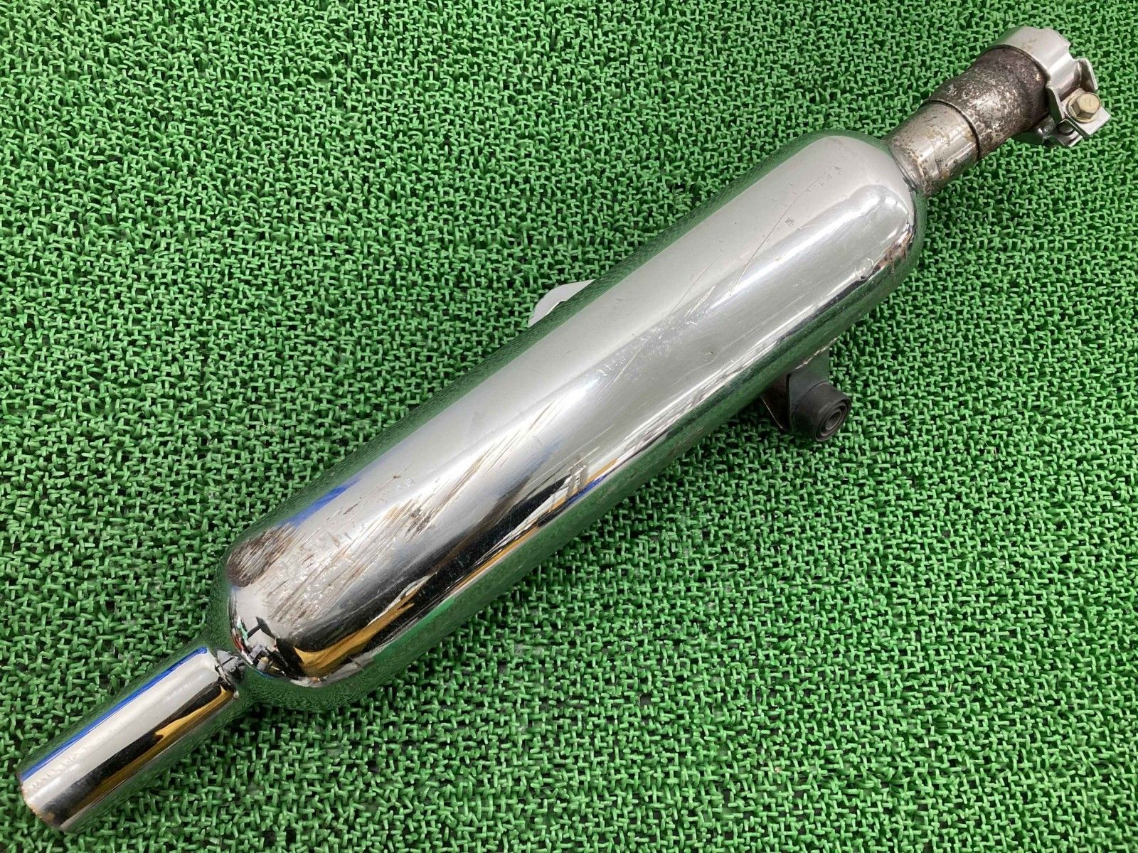 エストレヤ サイレンサーマフラー K396 カワサキ 純正 バイク 部品 BJ250A ESTRELLA エスト カスタム素材に 品薄 Kq