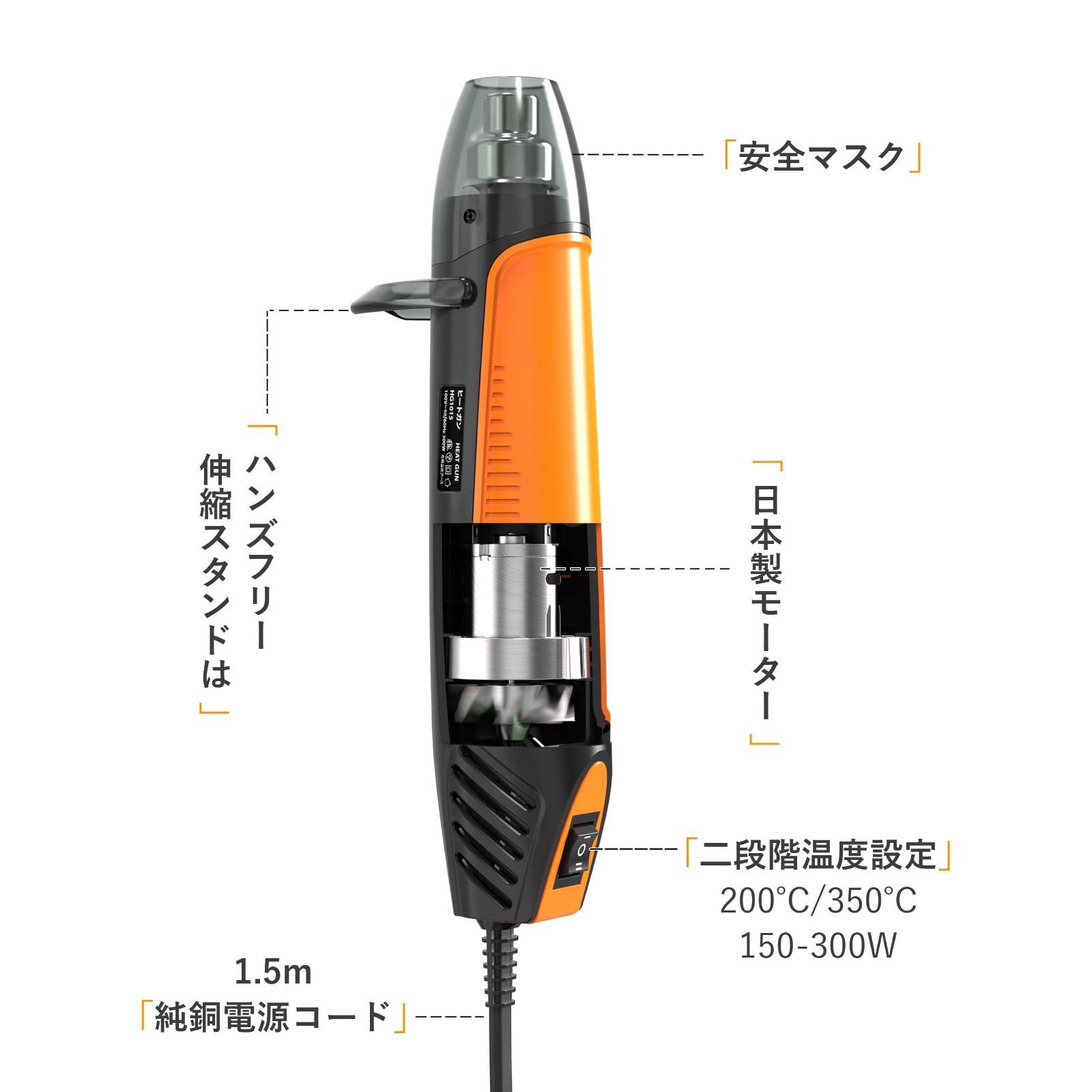 加温器付きクリーナー 結か