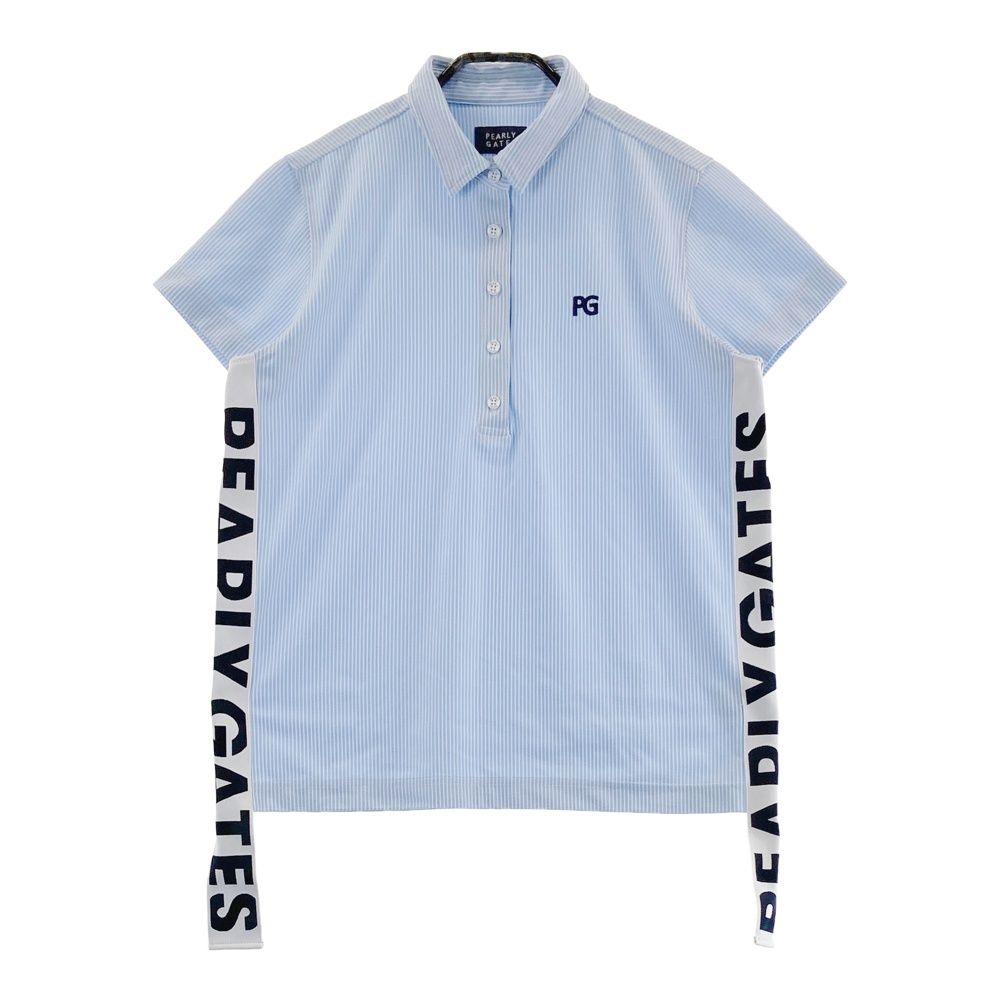 サイズ：2 PEARLY GATES パーリーゲイツ 2022年 半袖ポロシャツ サイド