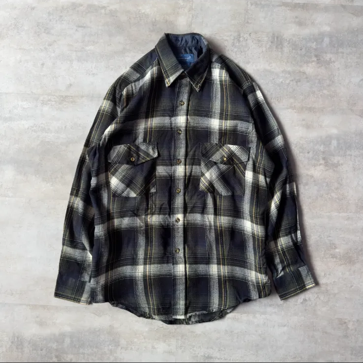 TOWNCRAFT L/S-shirt チェックシャツ　Mサイズ