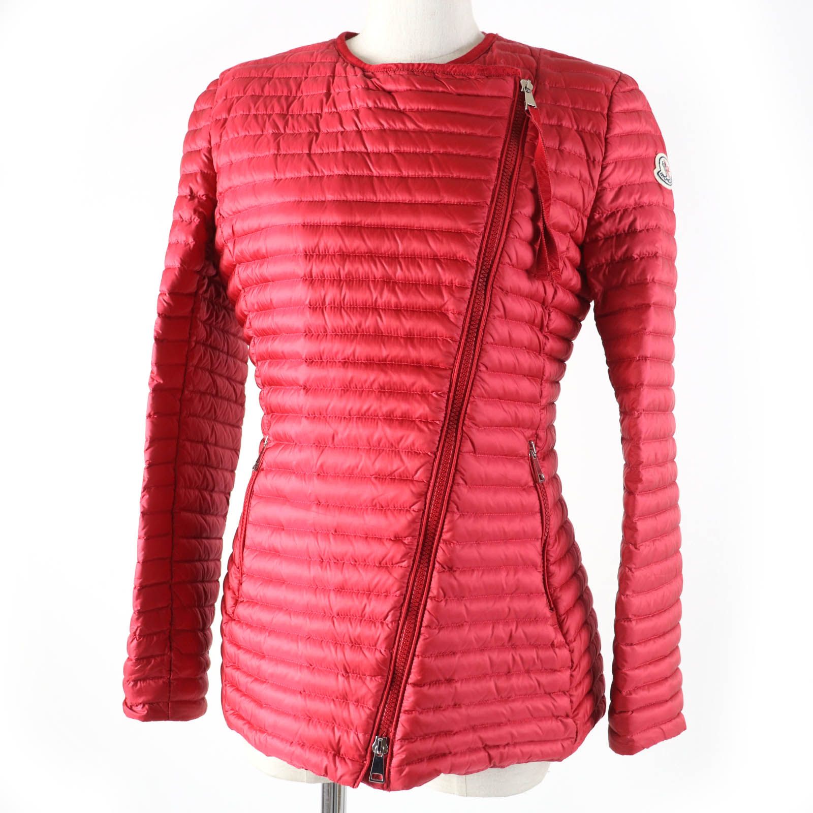美品☆MONCLER モンクレール AXINITE ロゴワッペン付 ZIP UP ライト 