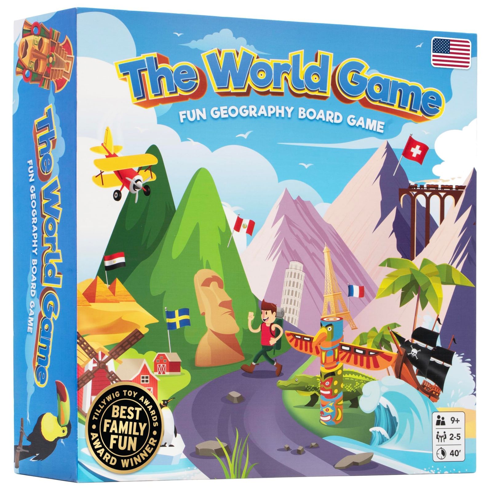 The World Game - 楽しい地理ボードゲーム - 子供と大人のための教育ゲーム - 10