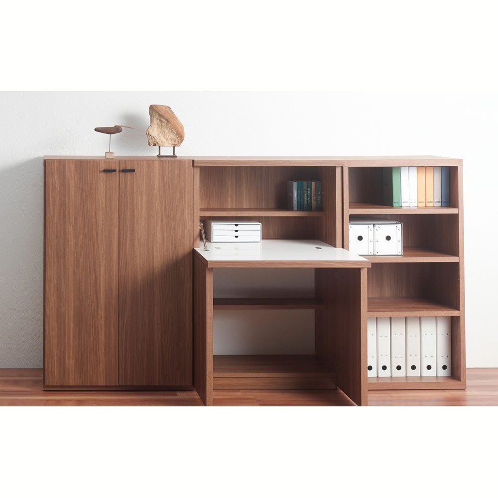 フナモコ小型ライティングデスクホワイト