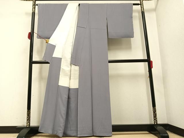 上質な色無地 けんろう草木染