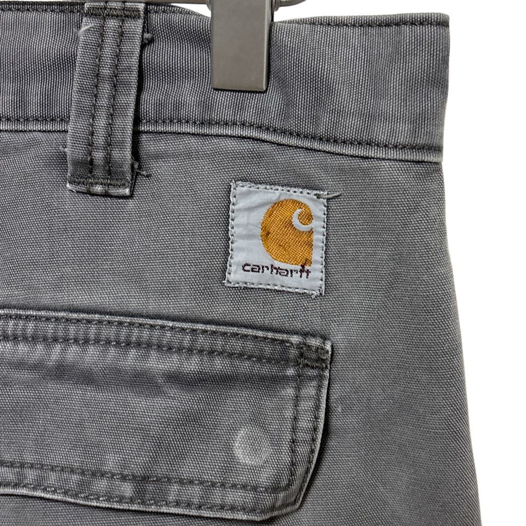 Carhartt】 リラックスフィット ロゴ刺繡ダックカーゴパンツS-3185