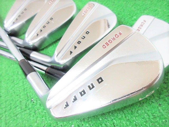 ダイワ オノフ フォージド ONOFF FORGED KURO 2019 アイアンセット 5本 #6-Pw モーダス125(S)