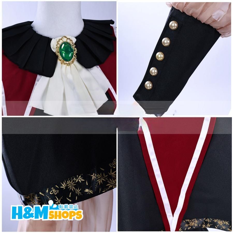 新品 BanG Dream バンドリ Ave Mujica 若葉睦 コスプレ衣装
