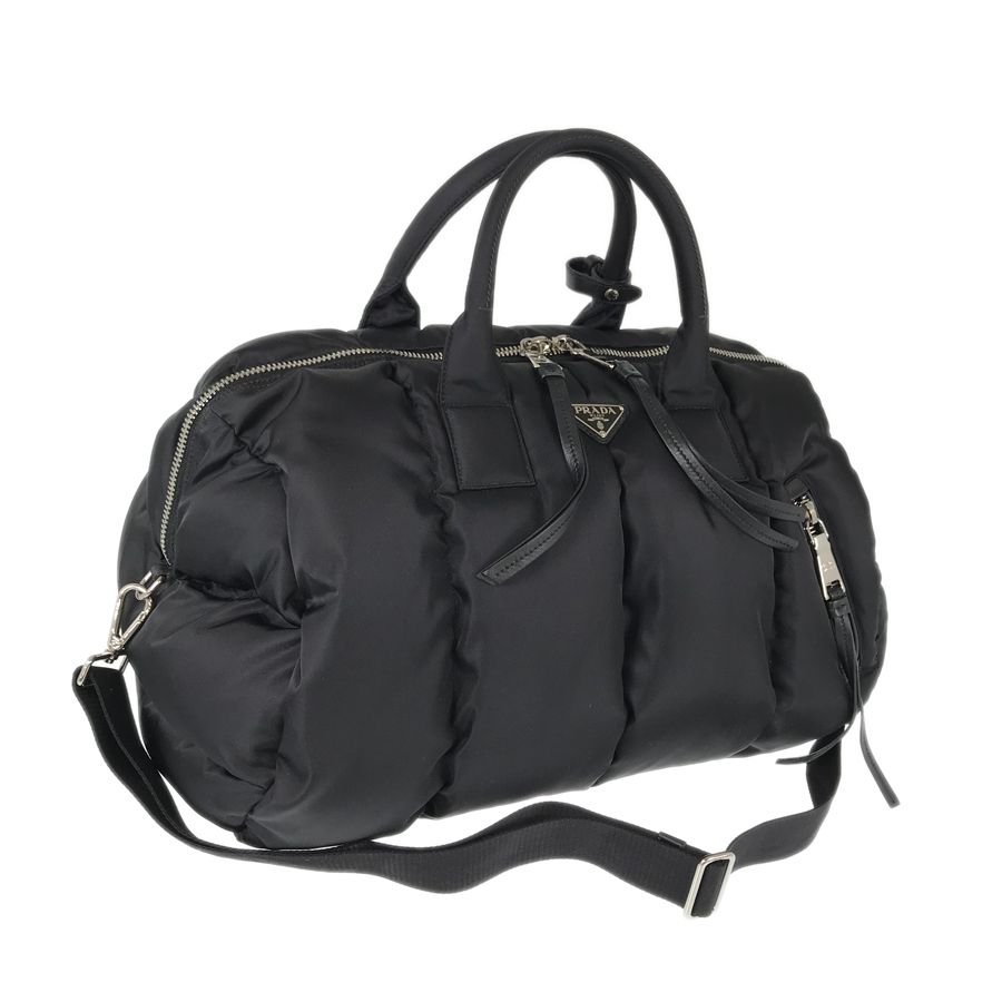 プラダ PRADA テスートボンバー キルティング 2WAYショルダー