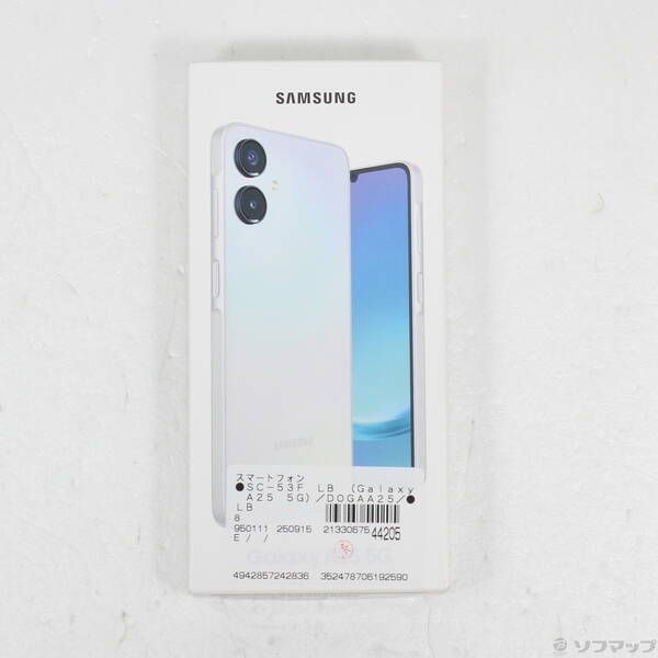 品〕 Galaxy A25 5G 64GB ブルー SC-53F docomo SIMフリー【262