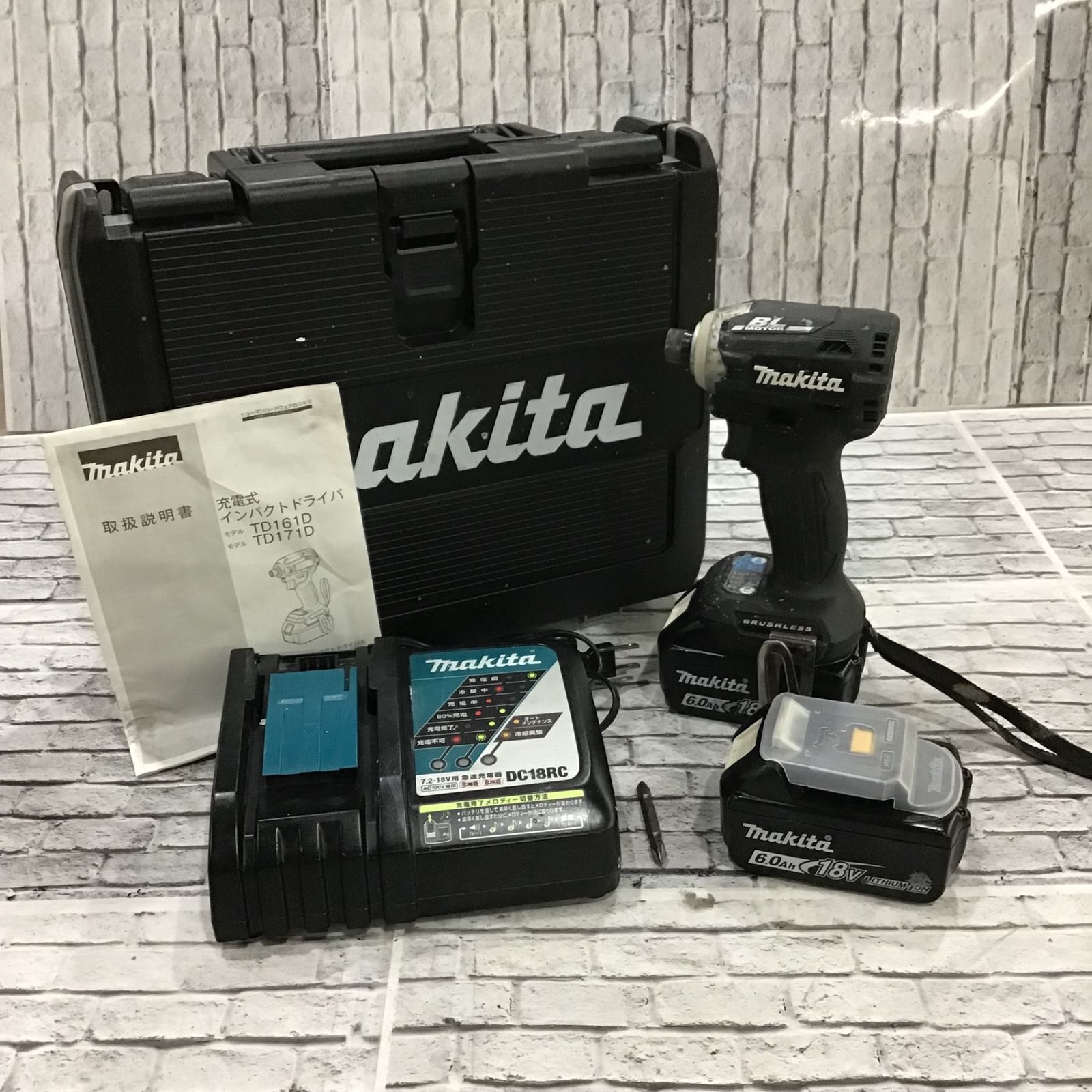 マキタ(makita) コードレスインパクトドライバー TD171DRGXB【川口店】