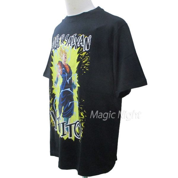 超ベジット Tシャツ 黒 【ドラゴンボールZ スーパーサイヤ人 スーパー