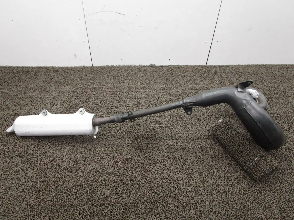 KDX200SR　・　DX200G　　RSV　製　マフラー（　スリップオンサイレンサー　社外品 ○KDX200SR [DX200G] 倒立モデル 社外RSV アルミサイレンサー