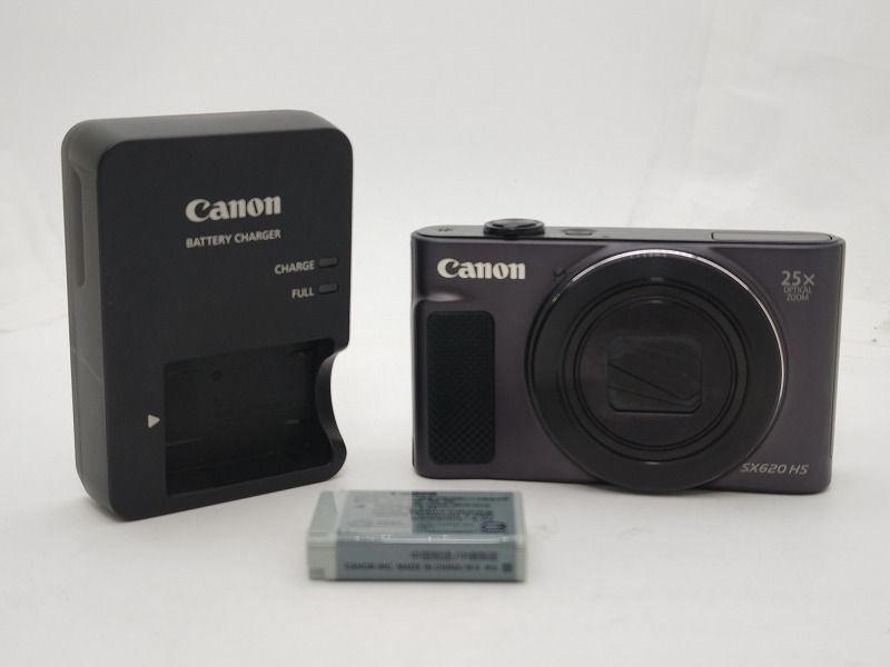 Canon PowerShot SX620HS キャノン パワーショット 電池 充電器付 良-