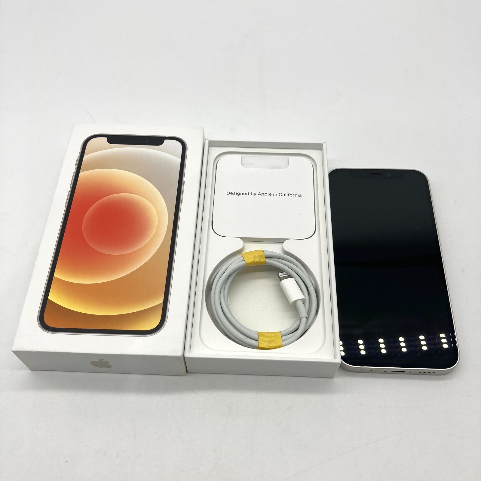 ▽国内版SIMフリー iPhone12mini 128GB ホワイト MGDM3J/A 