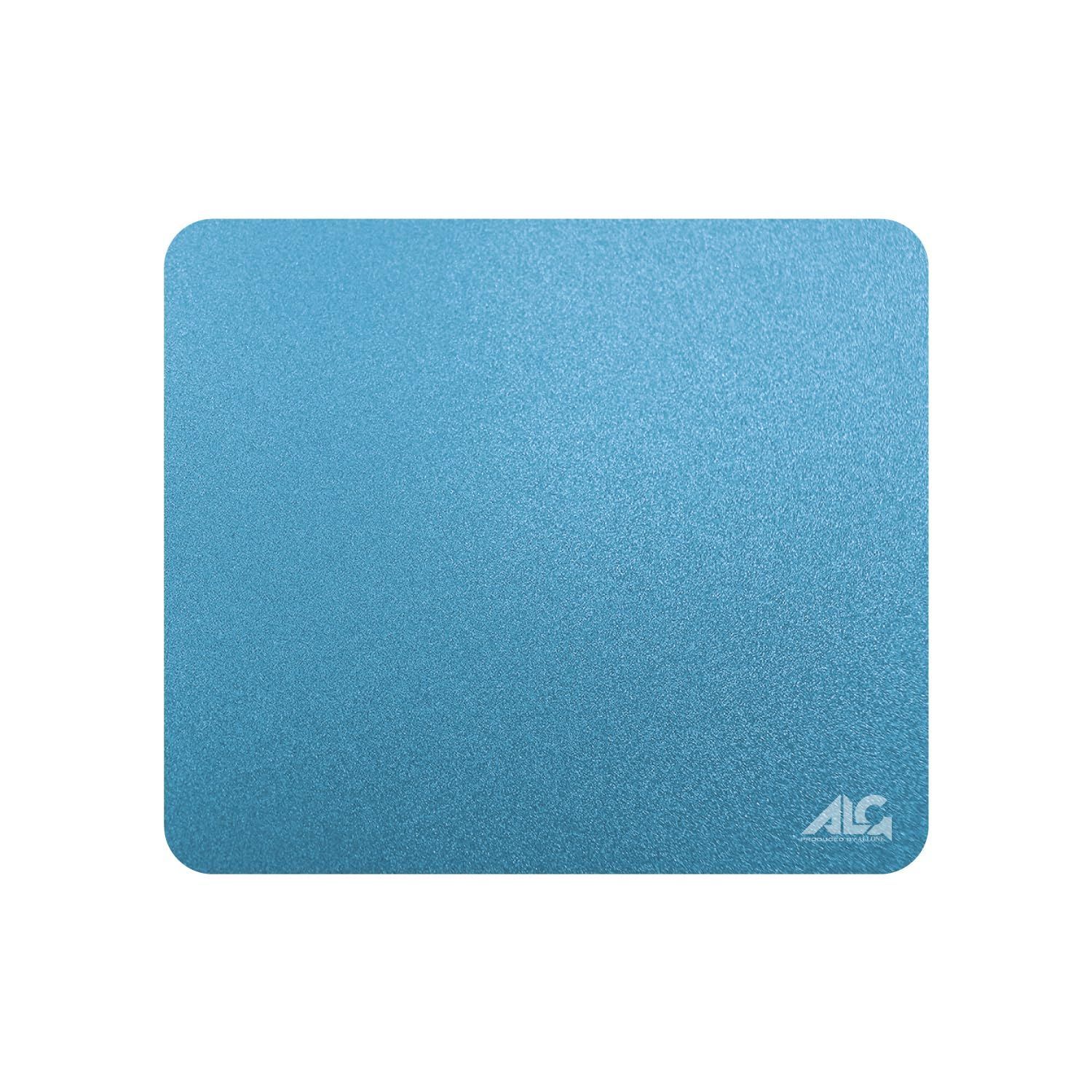 新品 耐久性 強化ガラス e-sports シリコン製滑り止めパッド付 35×0.3×30cm ブルー ALG-GMMPDIBL ゲーミングガラスマウスパッド アローン(Allone)