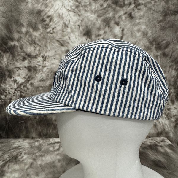 Supreme/シュプリーム【18SS】Denim Camp Cap Indigo Stripe