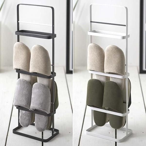 スリッパ立て おしゃれ シンプル スリッパラック スタイリッシュ 玄関収納 山崎実業 【216861】