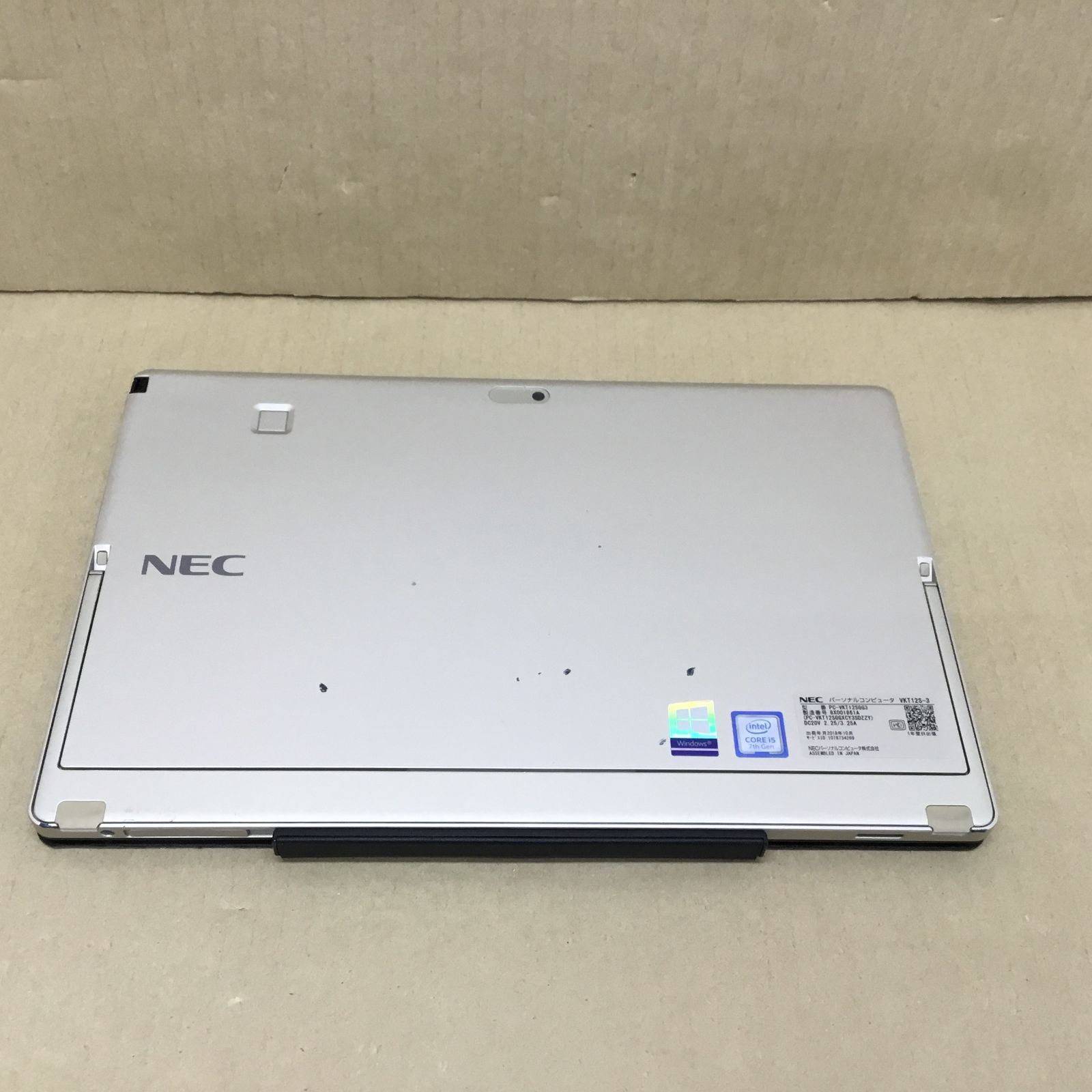 ＮＥＣタブレットVKT12S-3 CI5 7世代128GB 12