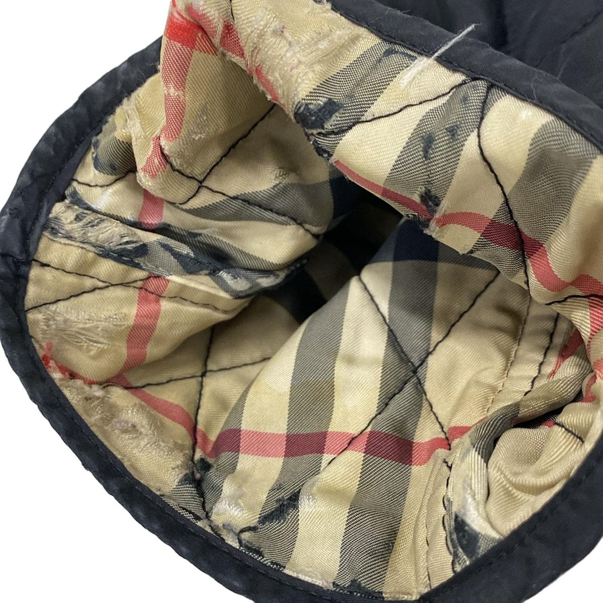 Burberry LONDON バーバリーロンドン コート サイズ40 L レディース - 黒 長袖 キルティング 冬 GULLKHAN_COM