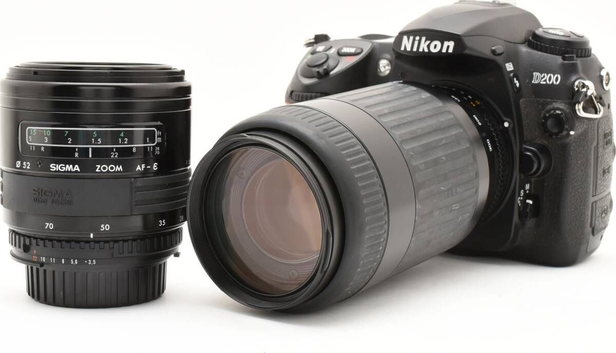 G09[6760A] Nikon D200 ダブルズームセット