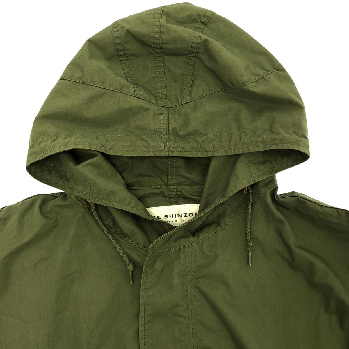 PARK THE シンゾーン ONLINE STORE 中古・古着通販THE THE SHINZONE 20AMSC054 PARK PARKA ミリタリーブルゾン レディース サイズF カーキ 日本製 参考定価42，900円