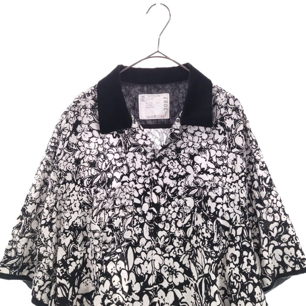 Sacai (サカイ) 23SS Floral Print Shirt フローラルプリント 半袖 ...