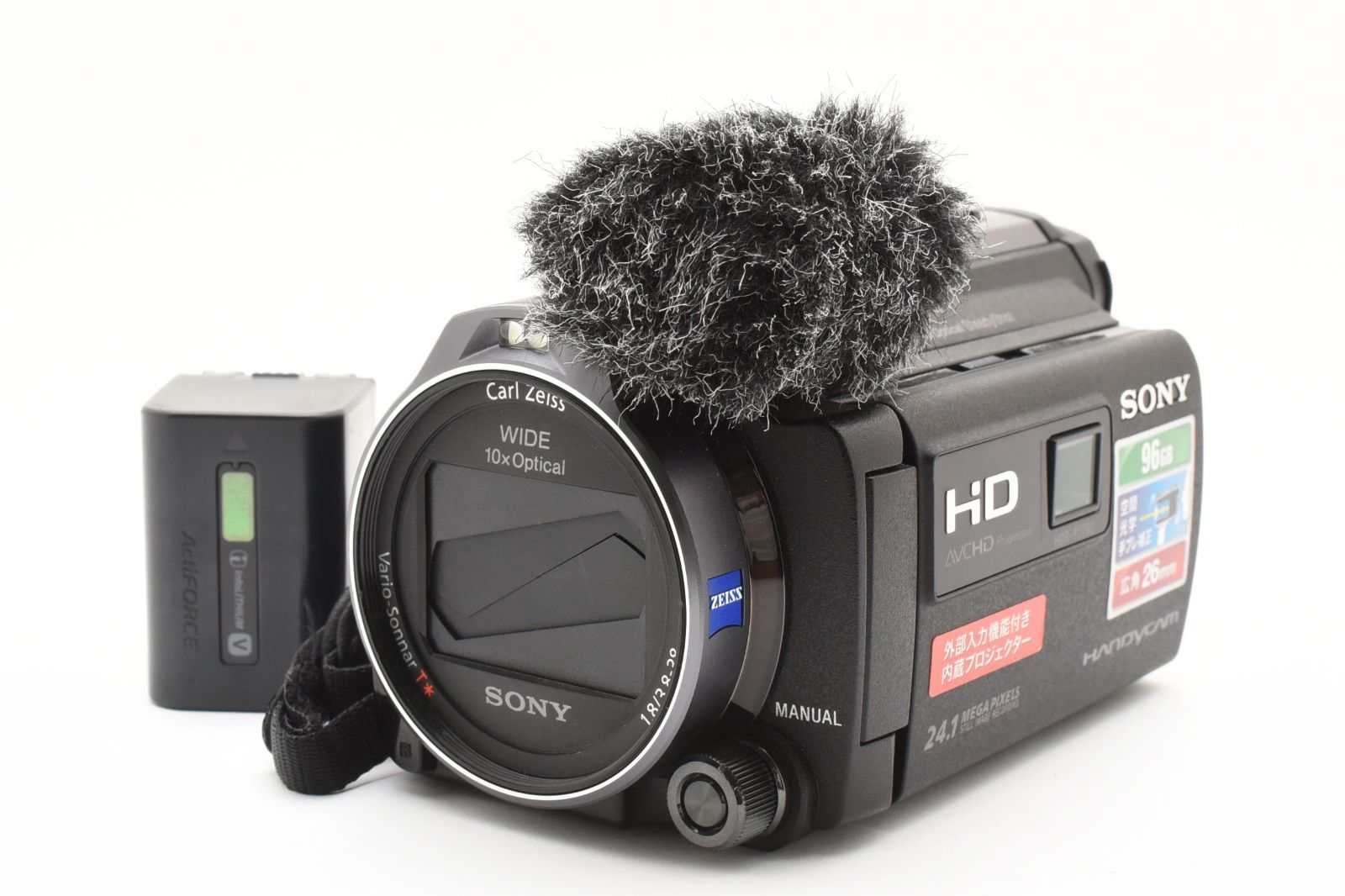 上品 Sony ビデオカメラ HDR-PJ790V＆バッテリー付き