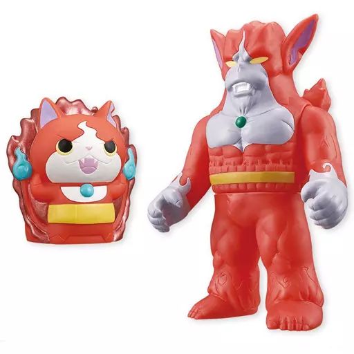 中古】食玩 トレーディングフィギュア 1.ジバニャンS vs レッドJ