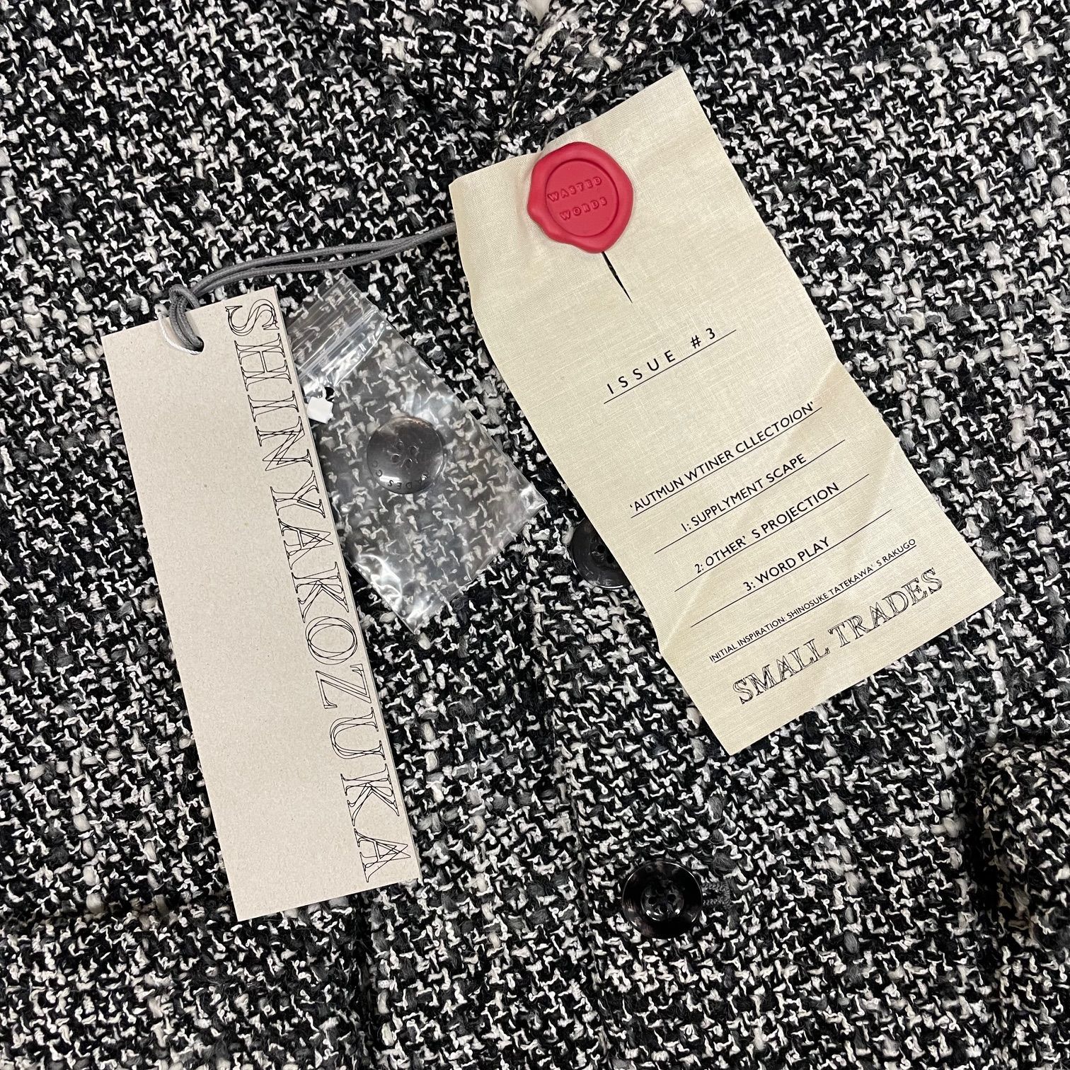 定価79200円 新品 SHINYAKOZUKA 23AW SACK(BAG)COAT サックバック 