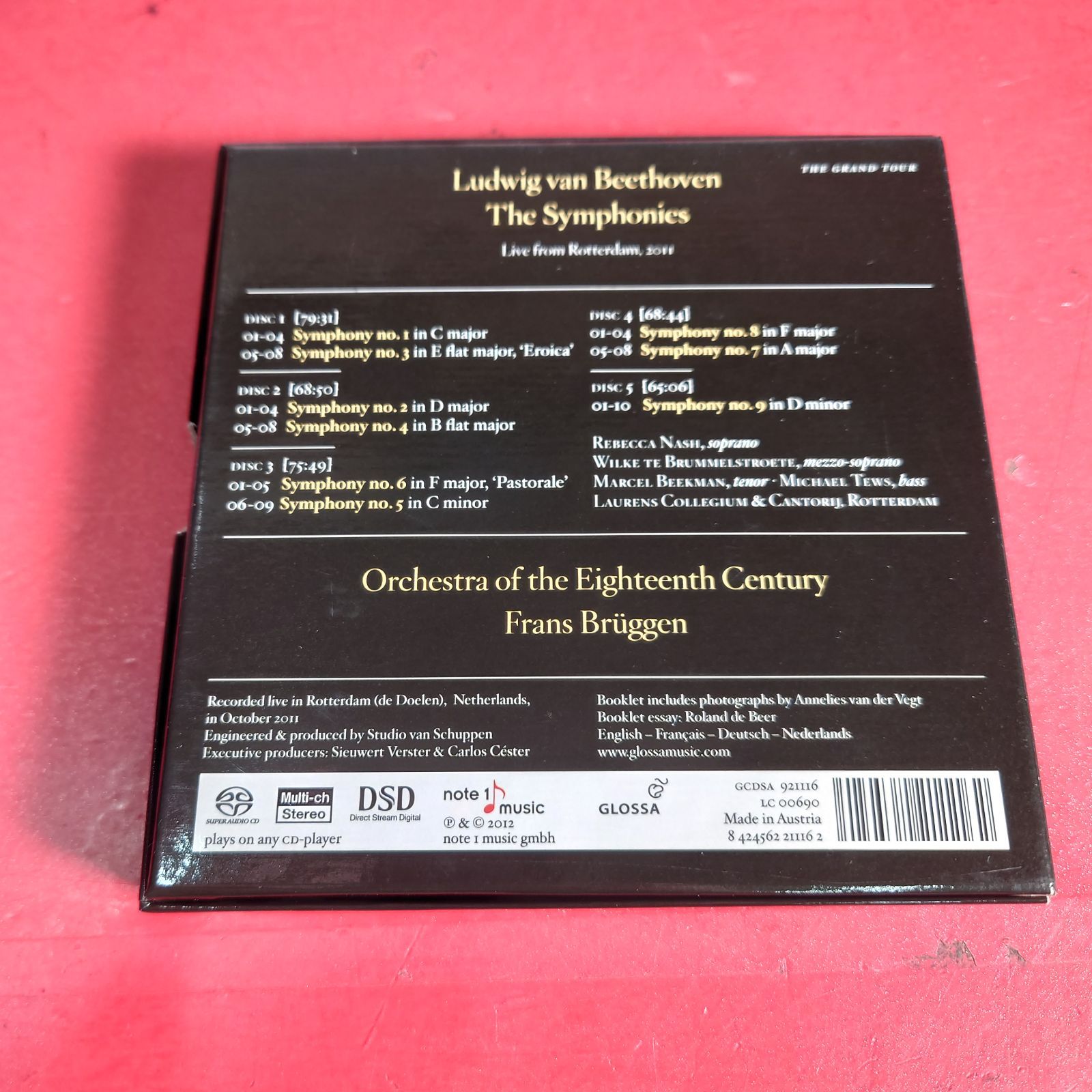 〇フランス・ブリュッヘン 18世紀オーケストラ / ベートーヴェン