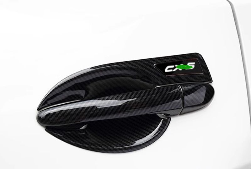 マツダ・CX-5 KF系 用 ドアハンドル ガーニッシュ 保護 パーツ 12個  2色選択